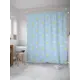 Шторка для ванной комнаты JoyArty sc_34734 200x180см цвет синий