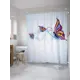 Шторка для ванной комнаты JoyArty sc_32254 200x180см цвет жёлтый золотой
