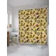 Шторка для ванной комнаты JoyArty sc_32150 200x180см цвет жёлтый золотой