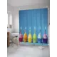 Шторка для ванной комнаты JoyArty sc_34294 200x180см цвет жёлтый золотой