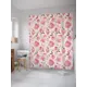 Шторка для ванной комнаты JoyArty sc_29900 200x180см цвет розовый