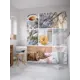 Шторка для ванной комнаты JoyArty sc_29901 200x180см цвет жёлтый золотой