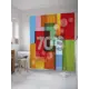 Шторка для ванной комнаты JoyArty sc_33653 200x180см цвет зеленый