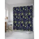 Шторка для ванной комнаты JoyArty sc_32787 200x180см цвет синий