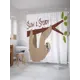 Шторка для ванной комнаты JoyArty sc_37835 200x180см цвет зеленый