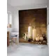 Шторка для ванной комнаты JoyArty sc_21876 200x180см цвет белый