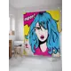 Шторка для ванной комнаты JoyArty sc_21054 200x180см цвет жёлтый золотой