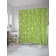 Шторка для ванной комнаты JoyArty sc_35558 200x180см цвет зеленый