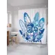 Шторка для ванной комнаты JoyArty sc_9688 200x180см цвет синий