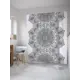 Шторка для ванной комнаты JoyArty sc_31944 200x180см цвет серый серебристый