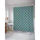 Шторка для ванной комнаты JoyArty sc_28676 200x180см цвет синий