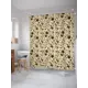 Шторка для ванной комнаты JoyArty sc_29915 200x180см цвет бежевый