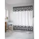 Шторка для ванной комнаты JoyArty sc_28316 200x180см цвет серый серебристый