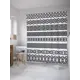 Шторка для ванной комнаты JoyArty sc_35566 200x180см цвет серый серебристый