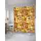 Шторка для ванной комнаты JoyArty sc_31023 200x180см цвет жёлтый золотой