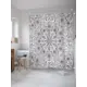 Шторка для ванной комнаты JoyArty sc_33873 200x180см цвет серый серебристый