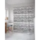 Шторка для ванной комнаты JoyArty sc_37447 200x180см цвет серый серебристый