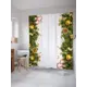 Шторка для ванной комнаты JoyArty sc_37032 200x180см цвет зеленый