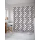 Шторка для ванной комнаты JoyArty sc_19956 200x180см цвет серый серебристый