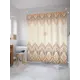 Шторка для ванной комнаты JoyArty sc_23290 200x180см цвет жёлтый золотой