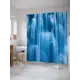 Шторка для ванной комнаты JoyArty sc_21827 200x180см цвет синий