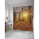 Шторка для ванной комнаты JoyArty sc_8939 200x180см цвет жёлтый золотой