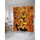 Шторка для ванной комнаты JoyArty sc_37671 200x180см цвет жёлтый золотой