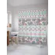 Шторка для ванной комнаты JoyArty sc_26709 200x180см цвет бежевый
