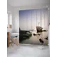 Шторка для ванной комнаты JoyArty sc_20543 200x180см цвет серый серебристый