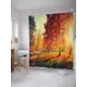 Шторка для ванной комнаты JoyArty sc_37697 200x180см цвет жёлтый золотой