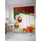 Шторка для ванной комнаты JoyArty sc_21429 200x180см цвет зеленый