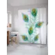 Шторка для ванной комнаты JoyArty sc_20222 200x180см цвет синий