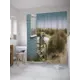 Шторка для ванной комнаты JoyArty sc_28396 200x180см цвет синий