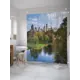 Шторка для ванной комнаты JoyArty sc_31469 200x180см цвет зеленый