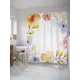 Шторка для ванной комнаты JoyArty sc_31572 200x180см цвет жёлтый золотой