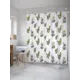 Шторка для ванной комнаты JoyArty sc_36178 200x180см цвет зеленый