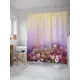 Шторка для ванной комнаты JoyArty sc_21128 200x180см цвет белый