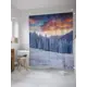 Шторка для ванной комнаты JoyArty sc_28130 200x180см цвет синий