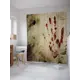 Шторка для ванной комнаты JoyArty sc_22085 200x180см цвет красный
