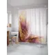 Шторка для ванной комнаты JoyArty sc_21379 200x180см цвет жёлтый золотой