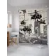 Шторка для ванной комнаты JoyArty sc_20160 200x180см цвет серый серебристый