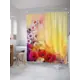 Шторка для ванной комнаты JoyArty sc_21110 200x180см цвет жёлтый золотой