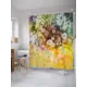 Шторка для ванной комнаты JoyArty sc_21111 200x180см цвет жёлтый золотой