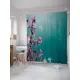 Шторка для ванной комнаты JoyArty sc_29291 200x180см цвет синий