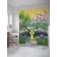 Шторка для ванной комнаты JoyArty sc_34997 200x180см цвет жёлтый золотой