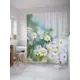 Шторка для ванной комнаты JoyArty sc_21157 200x180см цвет зеленый