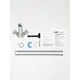 Смеситель для раковины Gross Aqua 609029C Trio двухвентильный