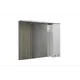 Зеркало-шкаф Comforty Сочи-100 белый