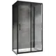 Душевой уголок Abber Schwarzer Diamant AG30140B-S70B-S70B 70x140см
