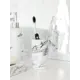 Стакан для зубных щеток DEНАСТИЯ X000123 керамика цвет белый